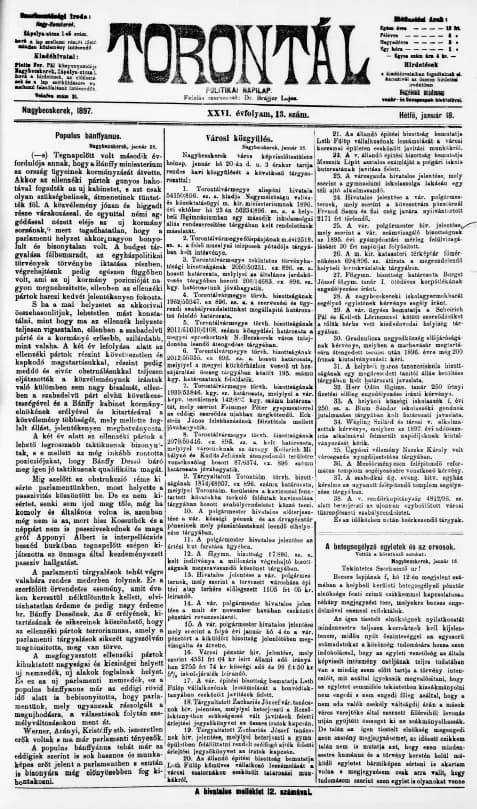 Torontál, 26. évf. 1897. január 18. 13. sz.
