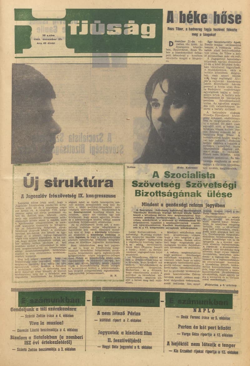 Ifjúság, 21. évf. 1965. december 23. 38. sz.