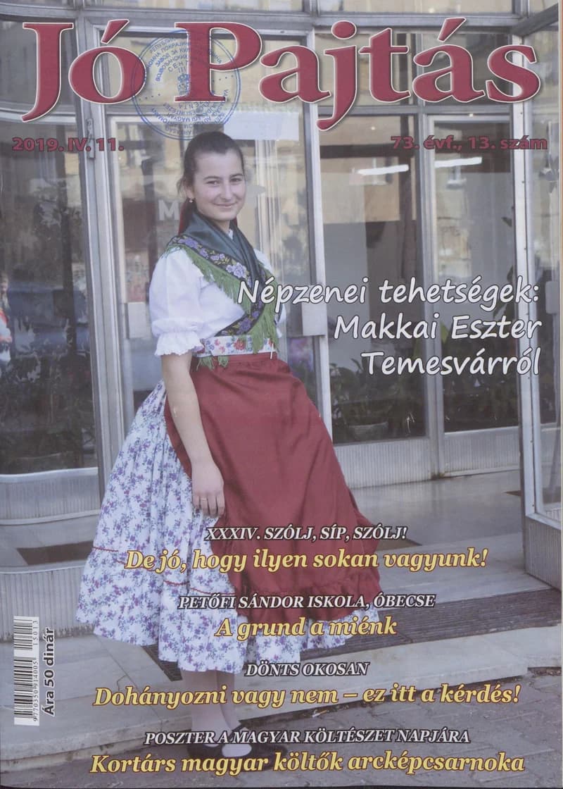 Jó Pajtás, 73. évf. 2019. április 11. 13. sz.