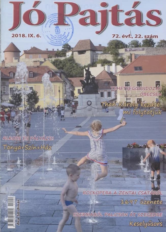 Jó Pajtás, 72. évf. 2018. szeptember 6. 22. sz.