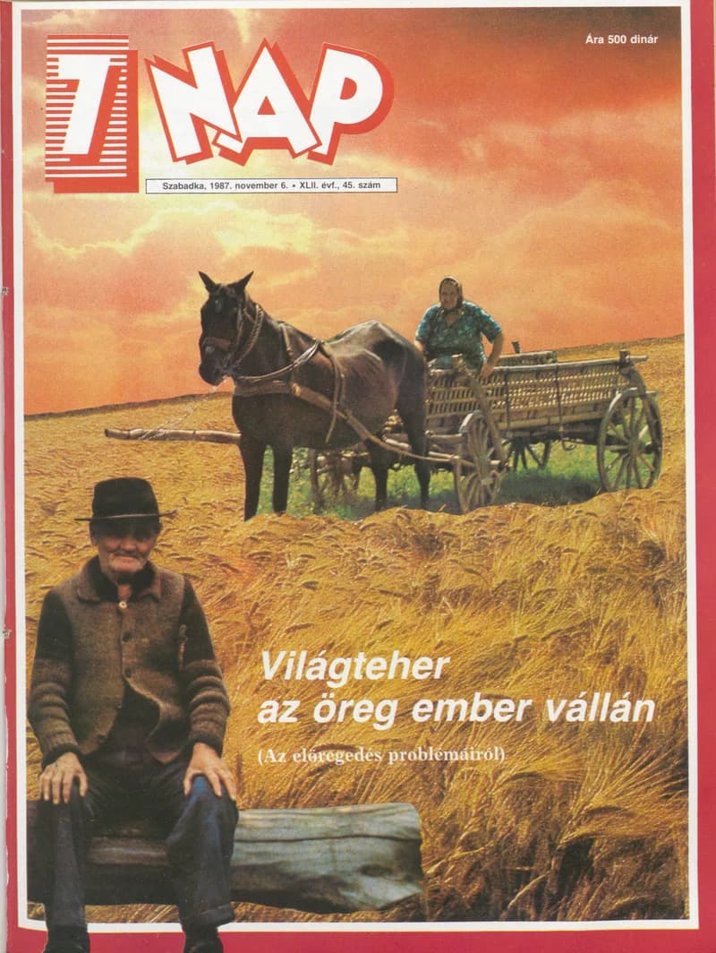 7 Nap, 42. évf. 1987. november 6. 45. sz. 1–68. oldal
