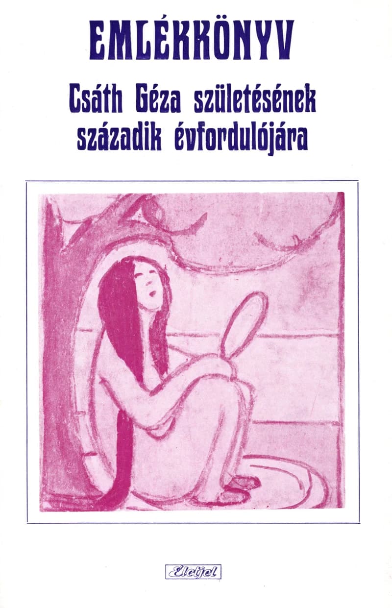 Emlékkönyv Csáth Géza születésének századik évfordulójára