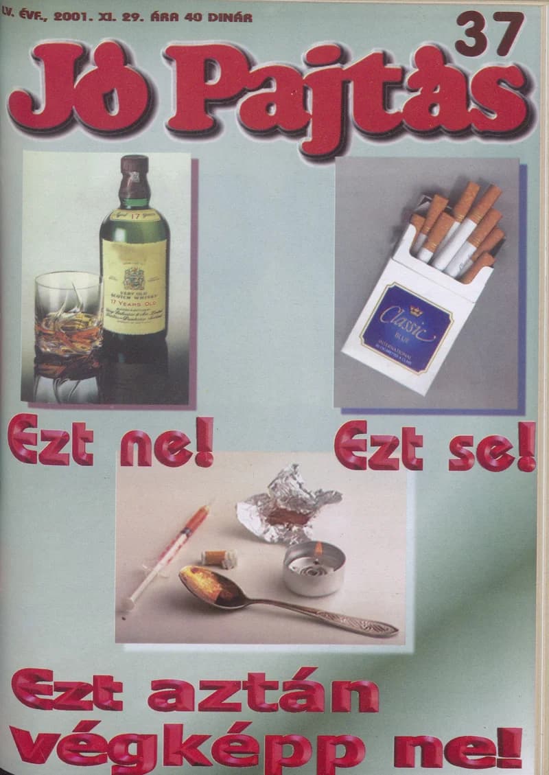 Jó Pajtás, 55. évf. 2001. december 29. 37. sz.