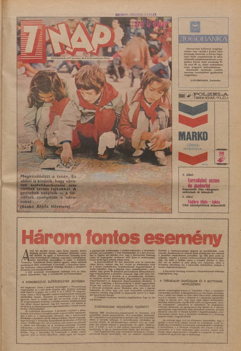 7 Nap, 32. évf. 1977. október 28. 43. sz. 1–24. oldal
