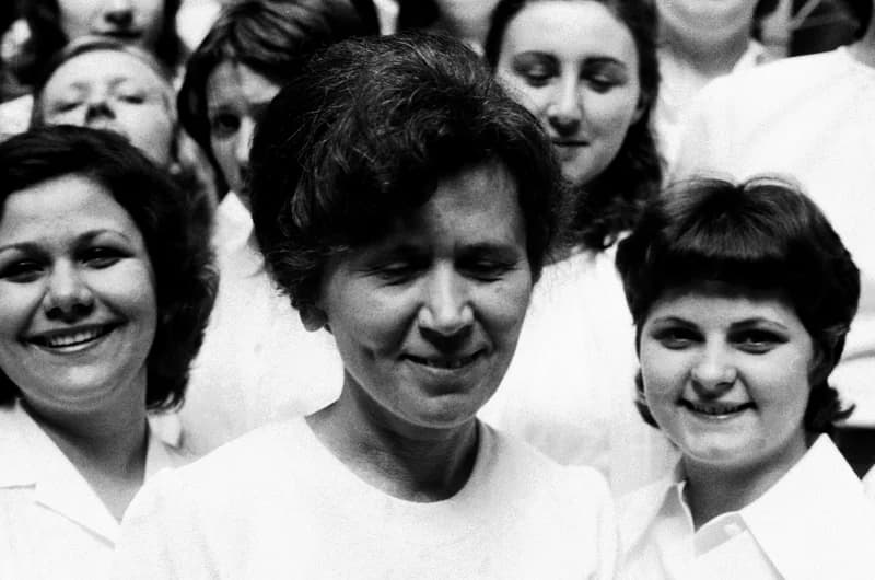 Égető Gabriella és a zeneiskola női kara