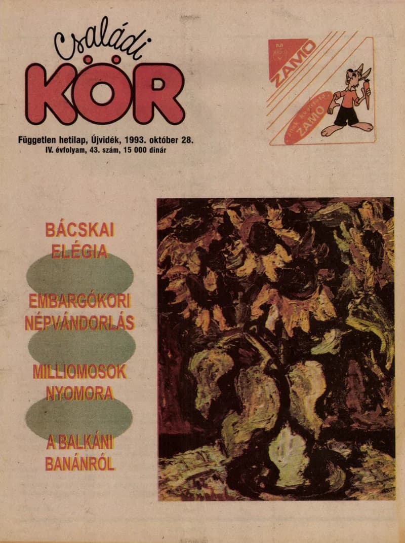 Családi Kör, 4. évf. 1993. október 28. 43. sz.
