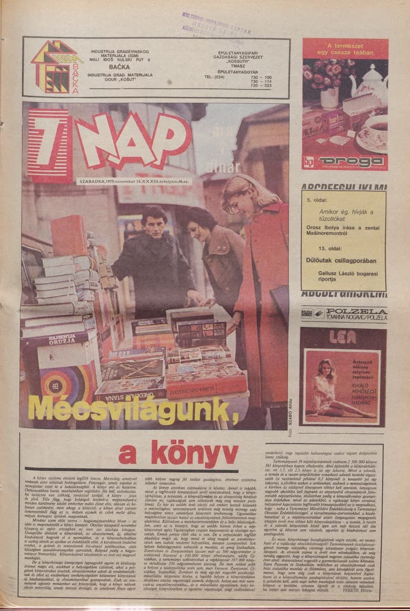 7 Nap, 34. évf. 1979. november 16. 46. sz. 1–24. oldal