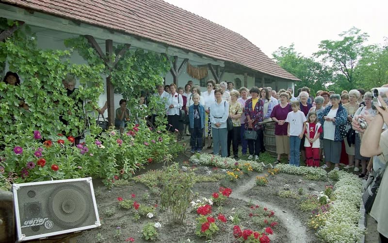 A temerini Tájház ünnepi megnyitója, 2003.7.19.