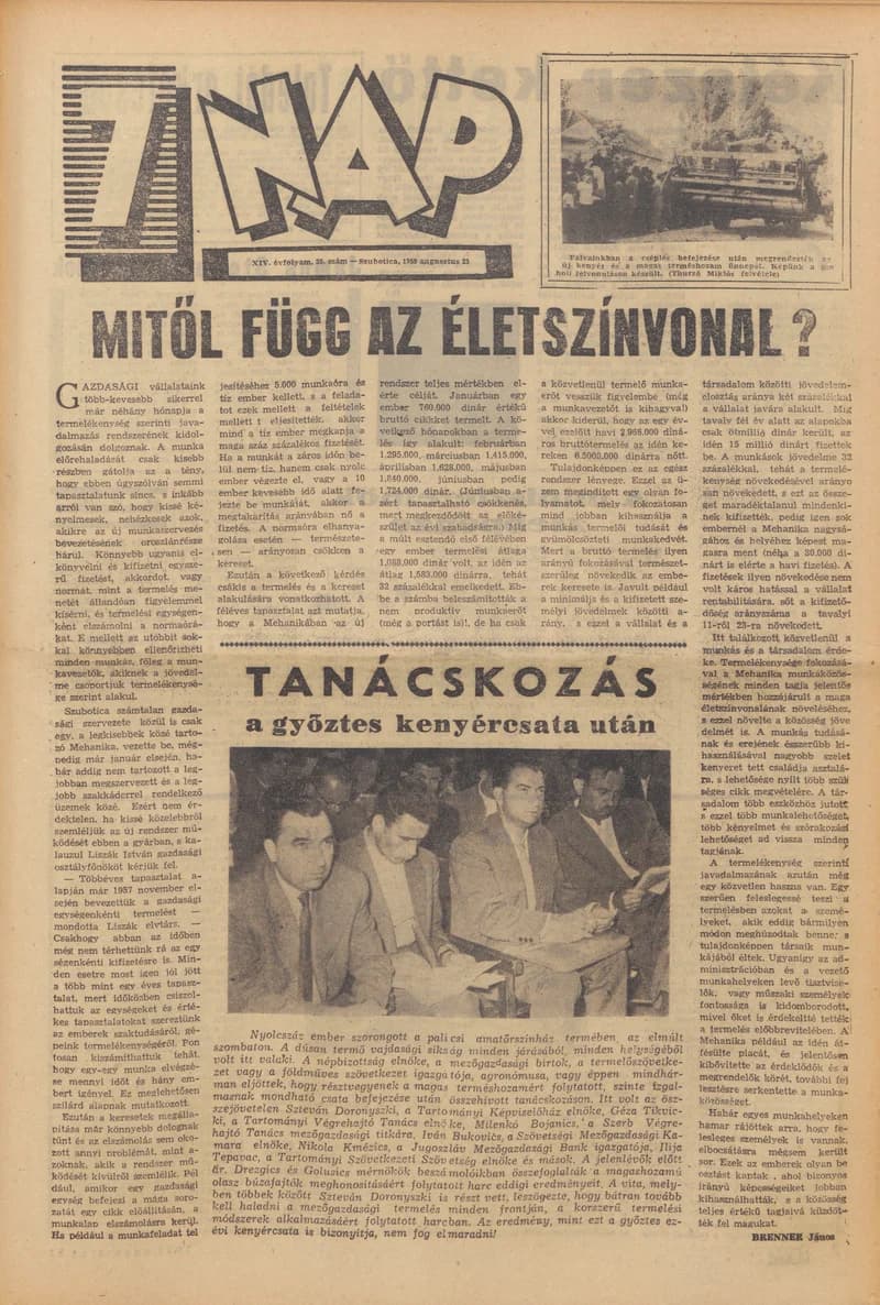 7 Nap, 14. évf. 1959. augusztus 23. 35. sz. 1–20. oldal