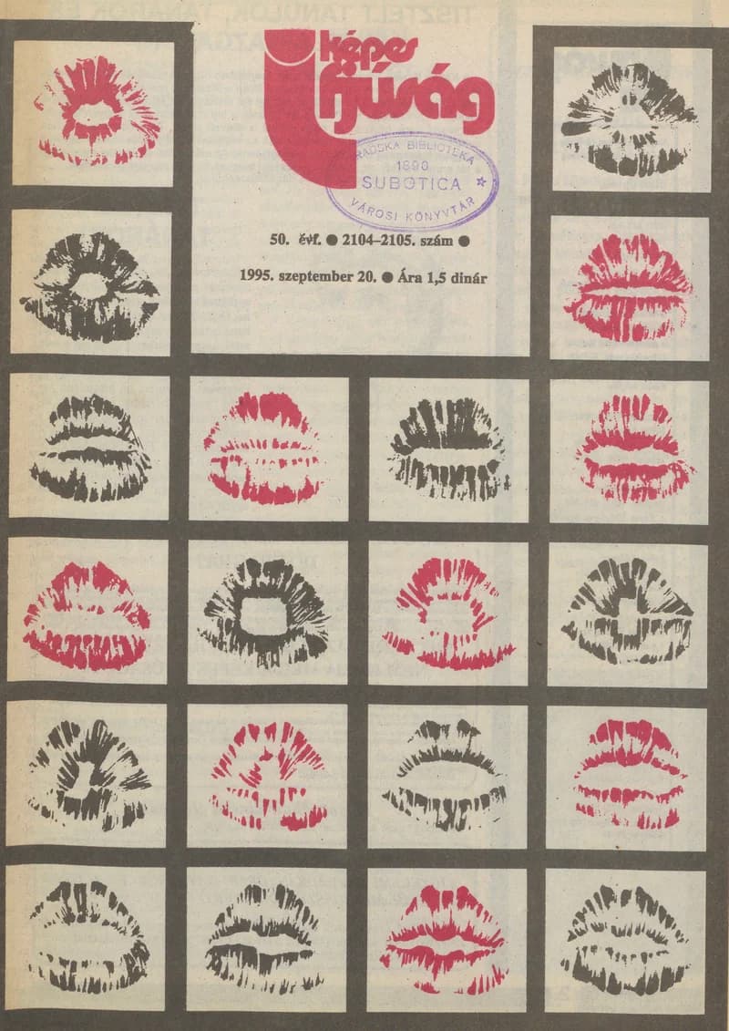 Képes Ifjúság, 51. évf. 1995. szeptember 20. 2104–2105. sz.