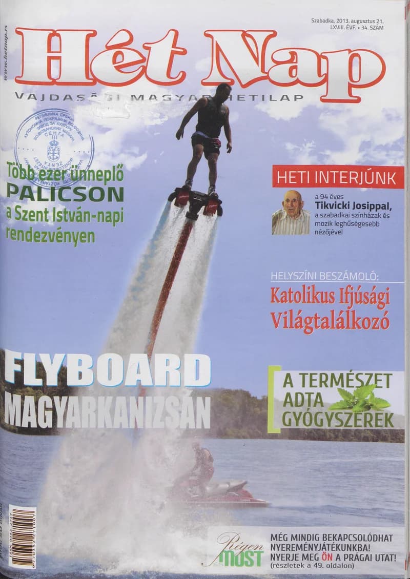 7 Nap, 68. évf. 2013. augusztus 21. 34. sz.