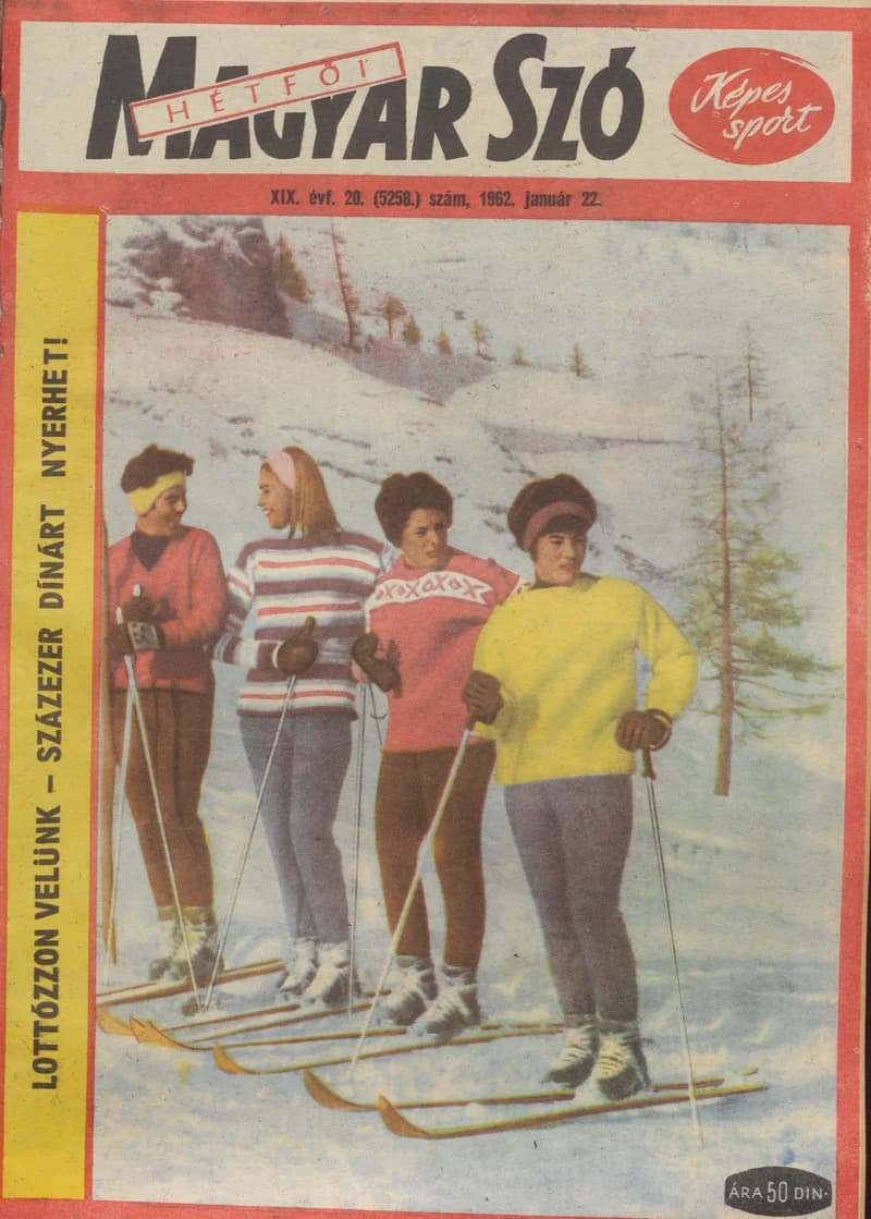 Hétfői Magyar Szó, 19. évf. 1962. január 22. 20. sz.