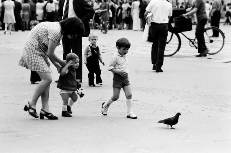 Gyerekek Újvidék utcáin