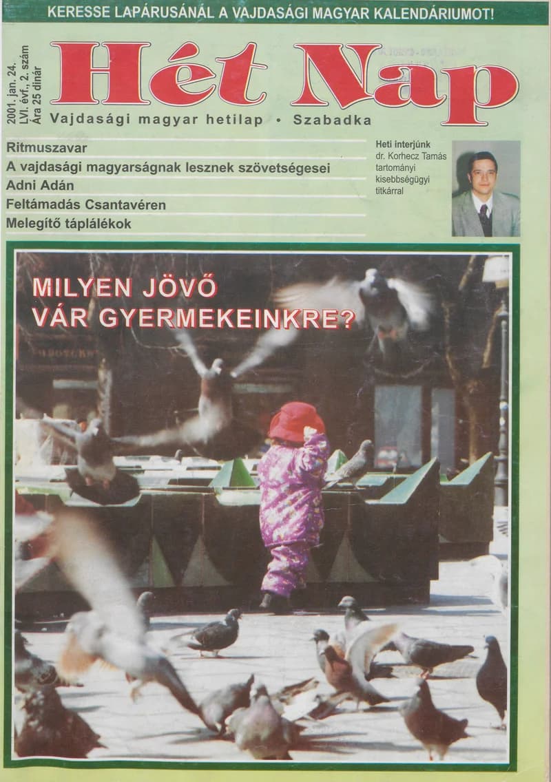 7 Nap, 56. évf. 2001. január 24. 2. sz. 1–68. oldal