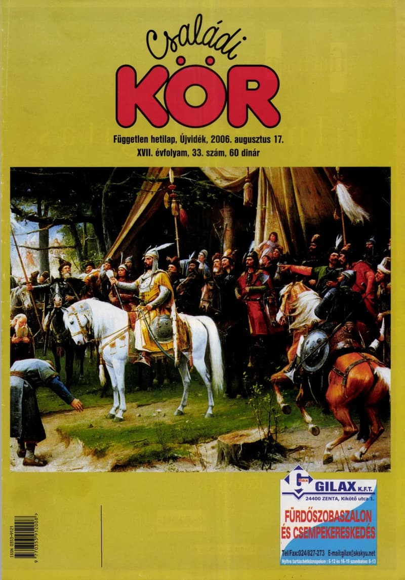 Családi Kör, 17. évf. 2006. augusztus 17. 33. sz.