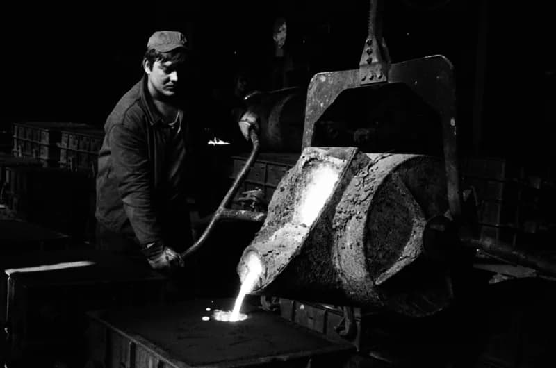 Kikindai öntödében