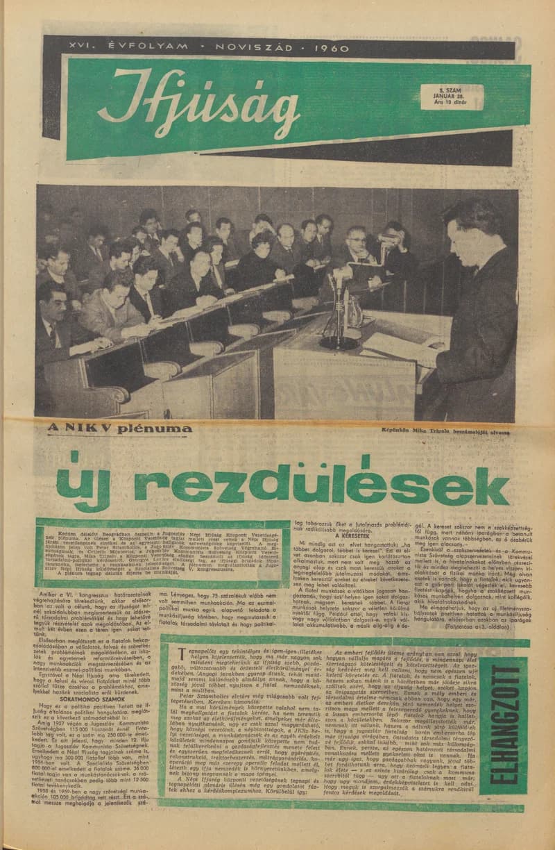 Ifjúság, 16. évf. 1960. január 28. 5. sz.