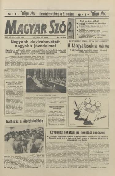 Magyar Szó, 44. évf. 1987. június 24. 171. sz. 1–16. oldal