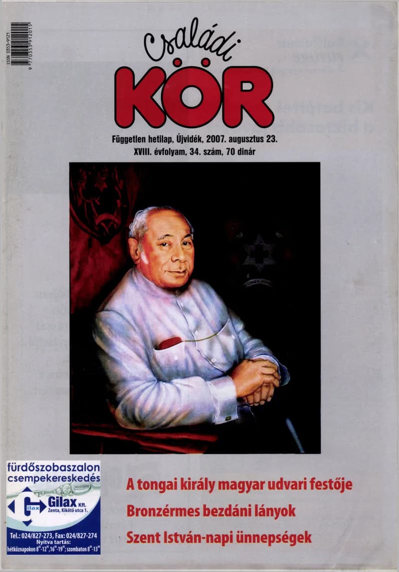Családi Kör, 18. évf. 2007. augusztus 23. 34. sz.