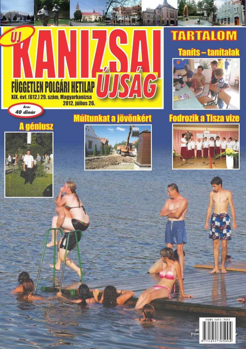 Új Kanizsai Újság, 19. évf. 2012. július 26. 29. sz.