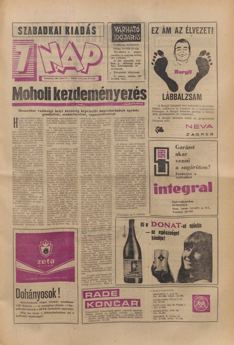 7 Nap, 23. évf. 1968. július 12. 29. sz. 1–16. oldal