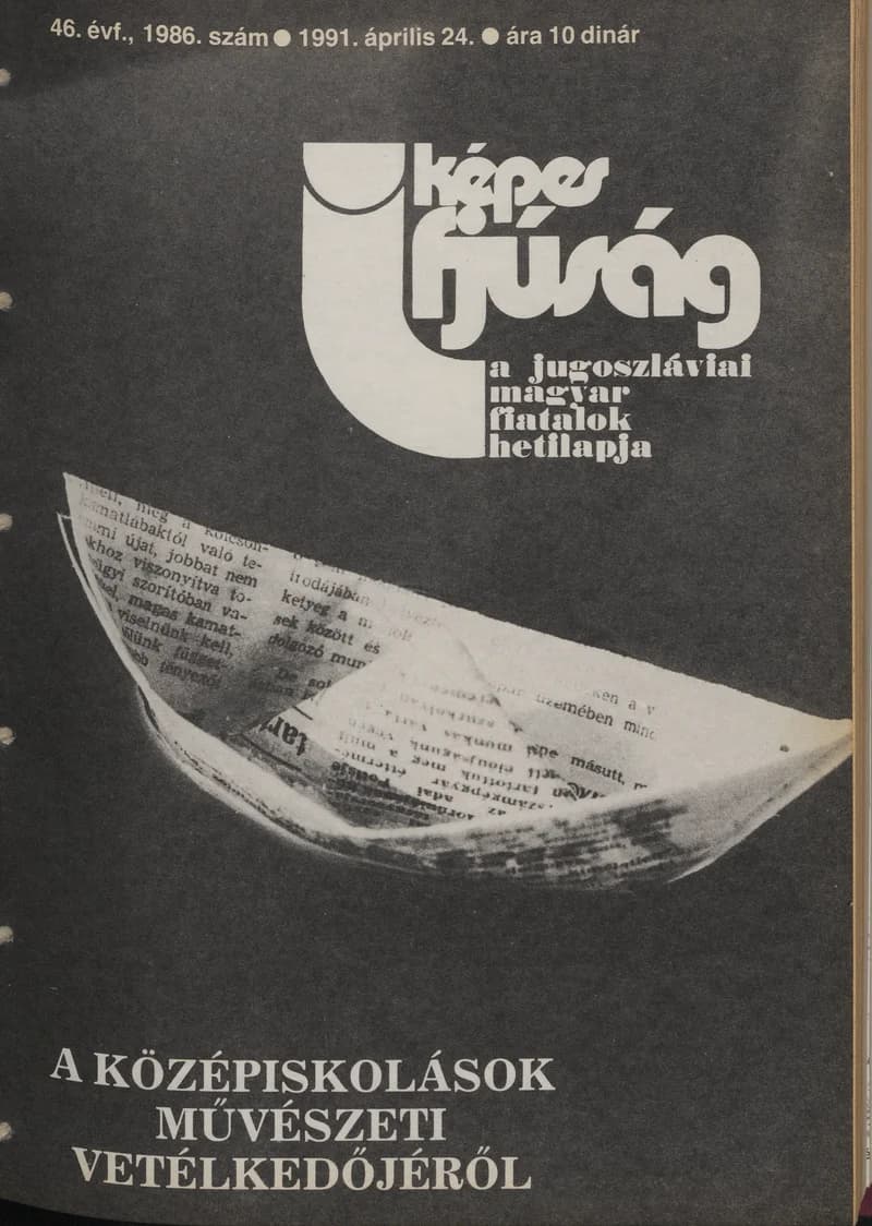 Képes Ifjúság, 47. évf. 1991. április 24. 1986. sz.