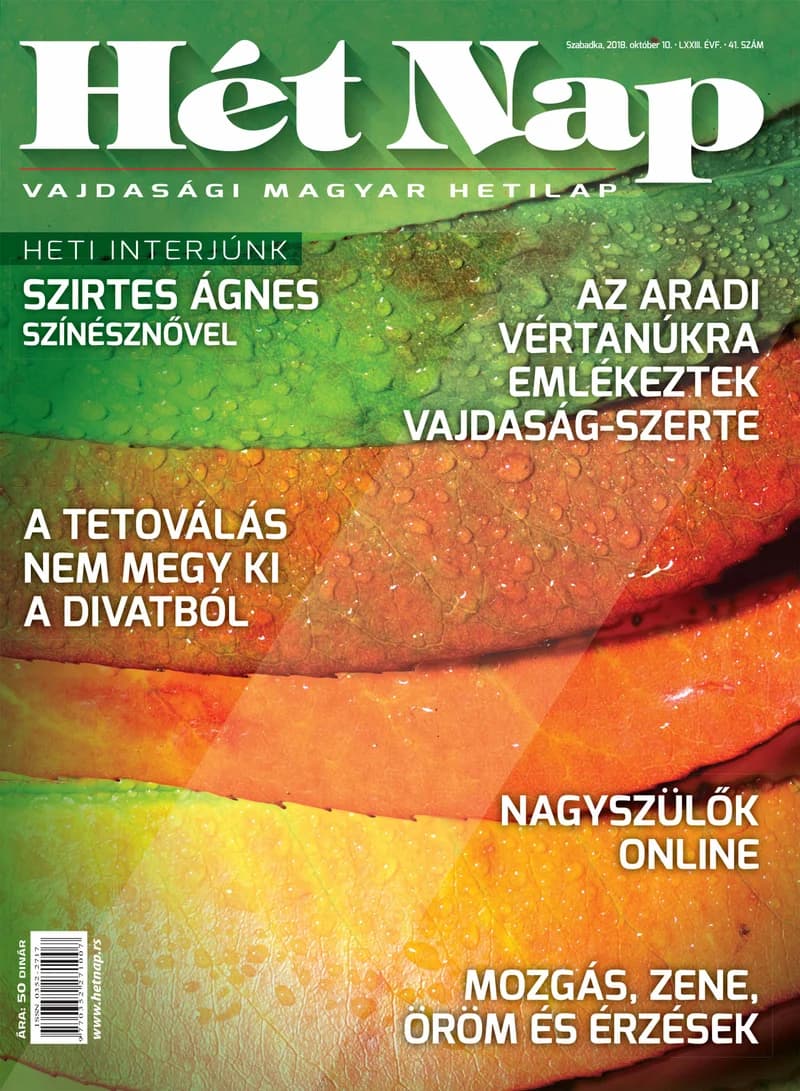 7 Nap, 73. évf. 2018. október 10. 41. sz.