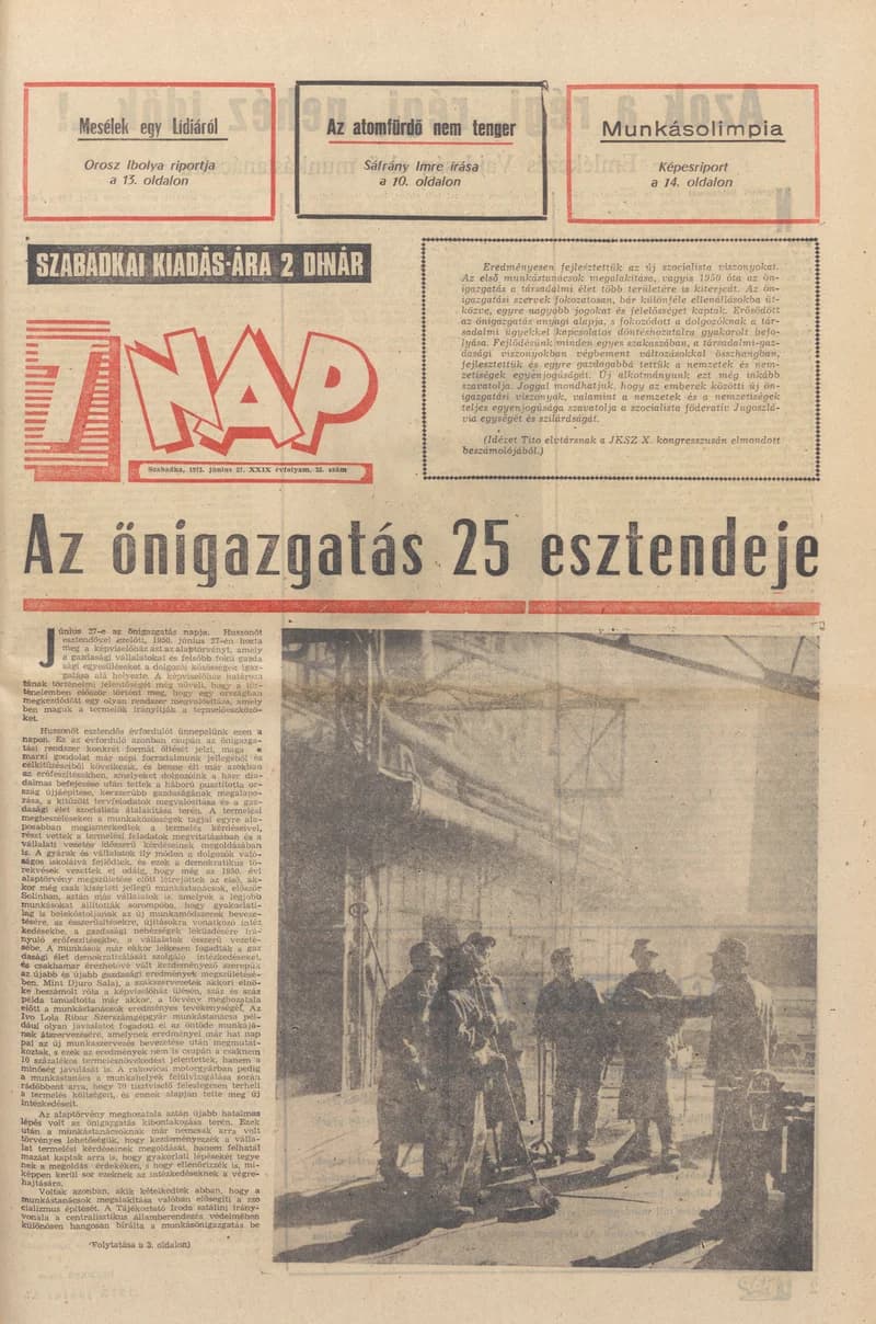 7 Nap, 30. évf. 1975. június 27. 25. sz. 1–28. oldal