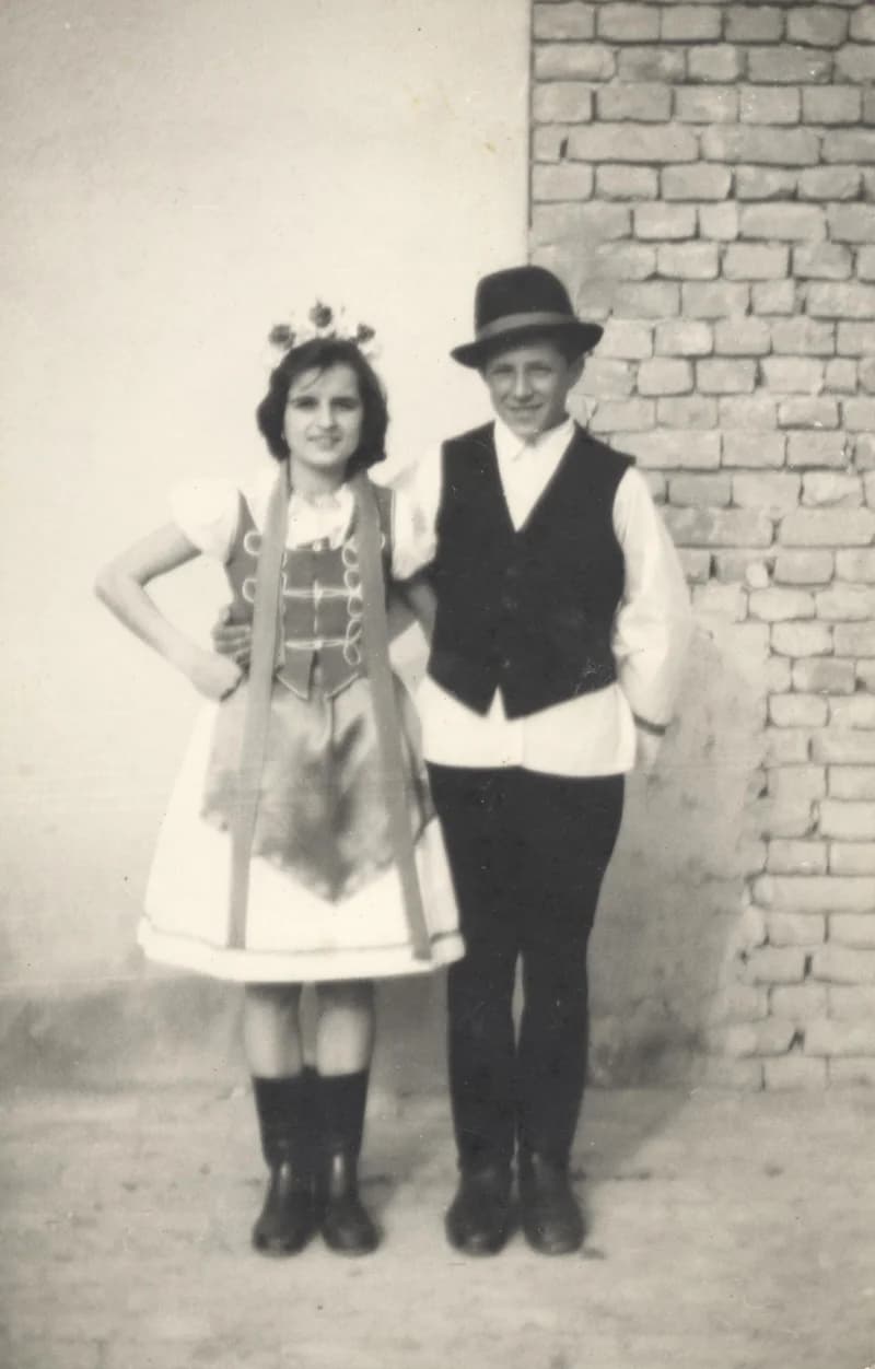 Szilágyi viesletben a fiatalok 