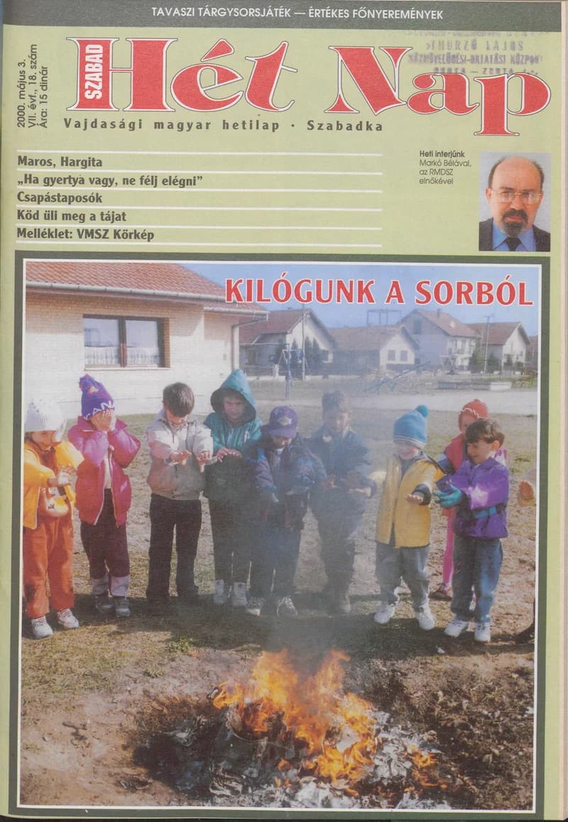 Szabad Hét Nap, 7. évf. 2000. május 3. 18. sz.