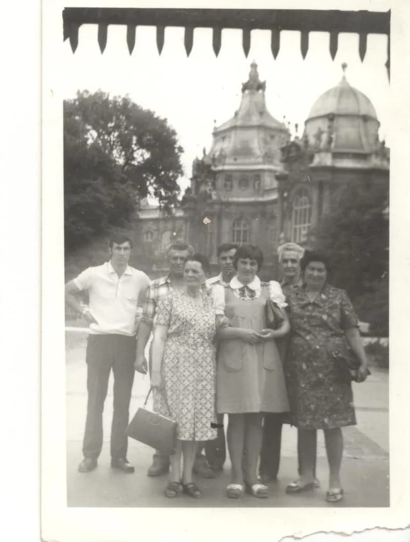 Kiránduló baráti társaság