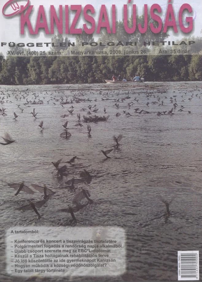 Új Kanizsai Újság, 15. évf. 2008. június 26. 25. sz.