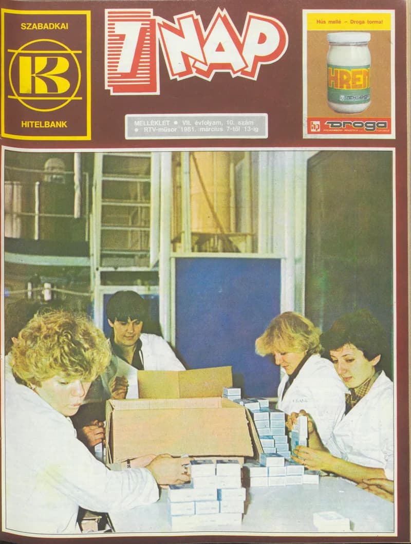 7 Nap melléklet, 7. évf. 1981. március 7. – 13. 10. sz.