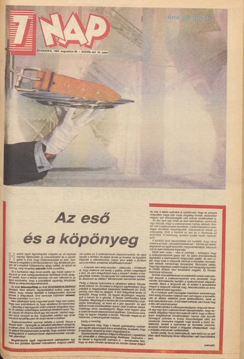 7 Nap, 38. évf. 1983. augusztus 26. 34. sz. 1–12. oldal