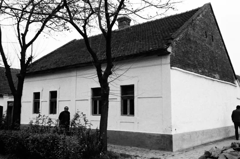 Kántor Oszkár háza Adán