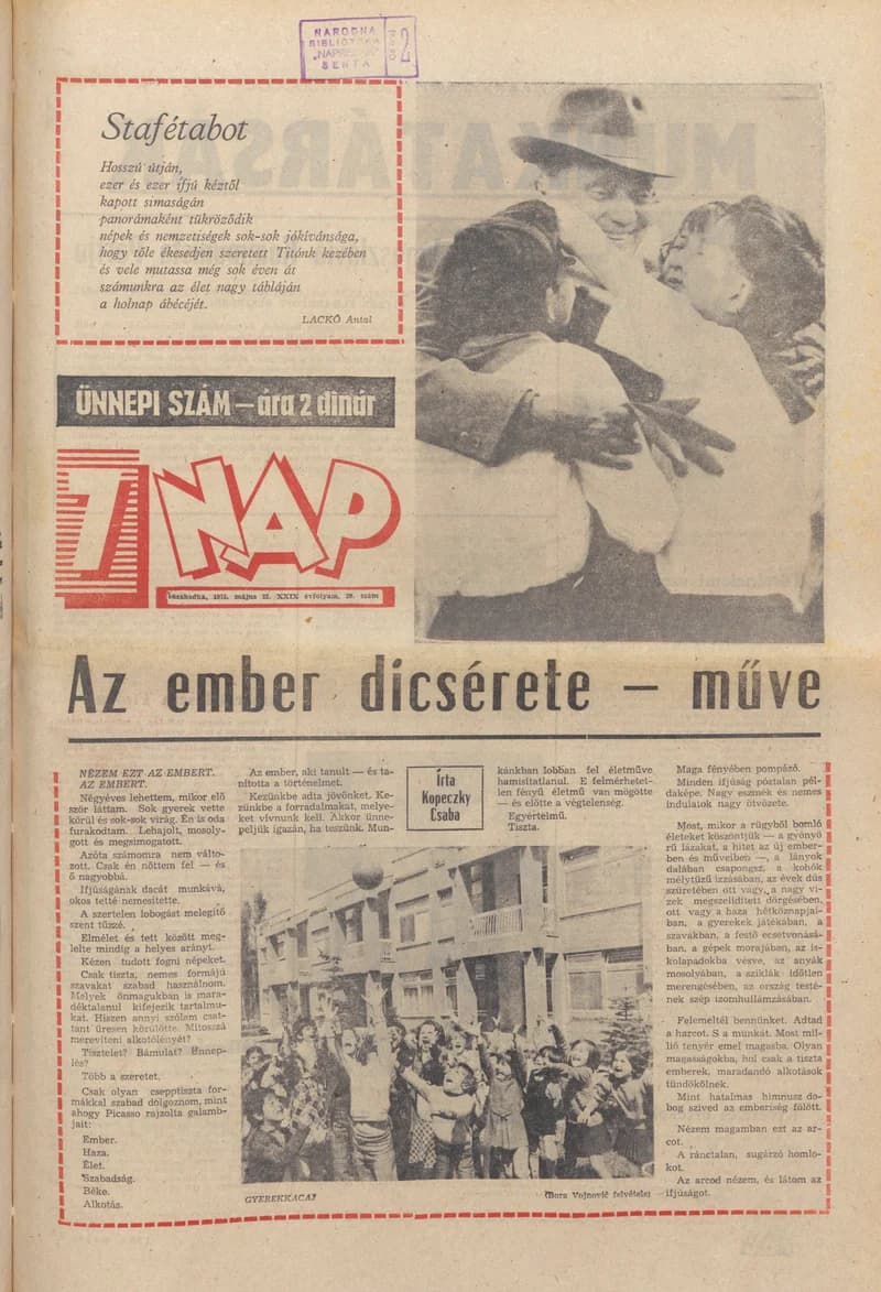 7 Nap, 30. évf. 1975. május 23. 20. sz. 1–32. oldal