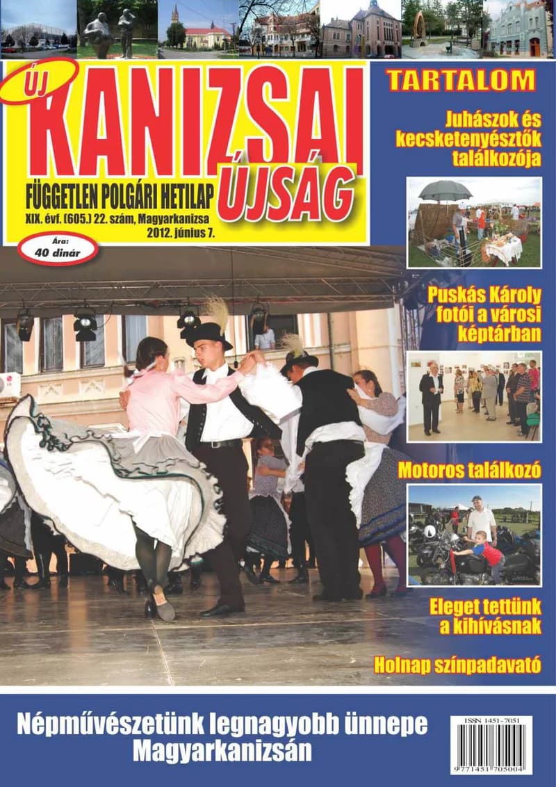Új Kanizsai Újság, 19. évf. 2012. június 7. 22. sz.