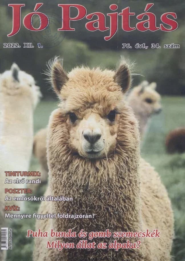 Jó Pajtás, 76. évf. 2022. december 1. 34. sz.