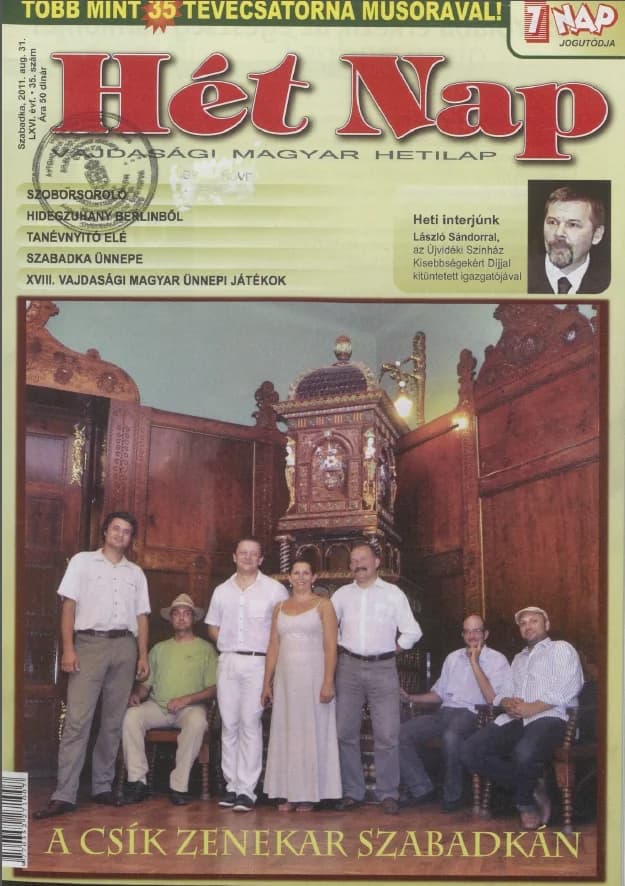 7 Nap, 66. évf. 2011. augusztus 31. 35. sz.