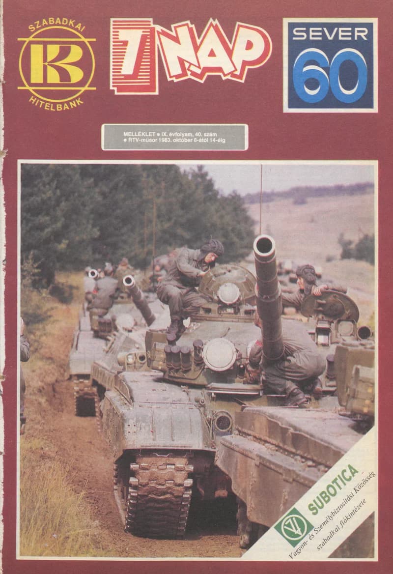 7 Nap melléklet, 9. évf. 1983. október 8. – 14. 40. sz.