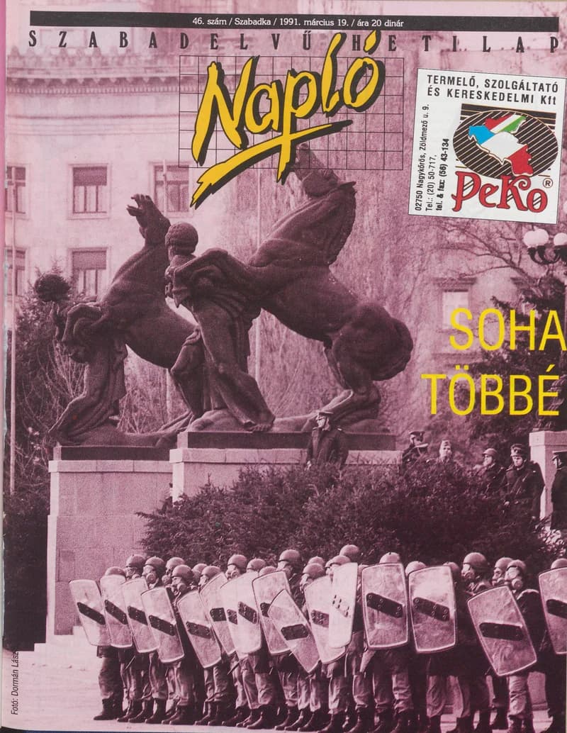 Napló - Szabadelvű hetilap, 2. évf. 1991. március 19. 46. sz.