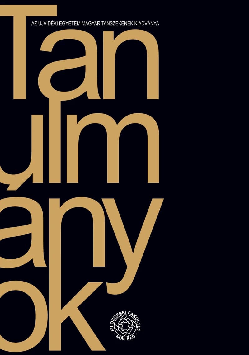 Tanulmányok, 47. évf. 2017. 2. sz. 1–187. oldal