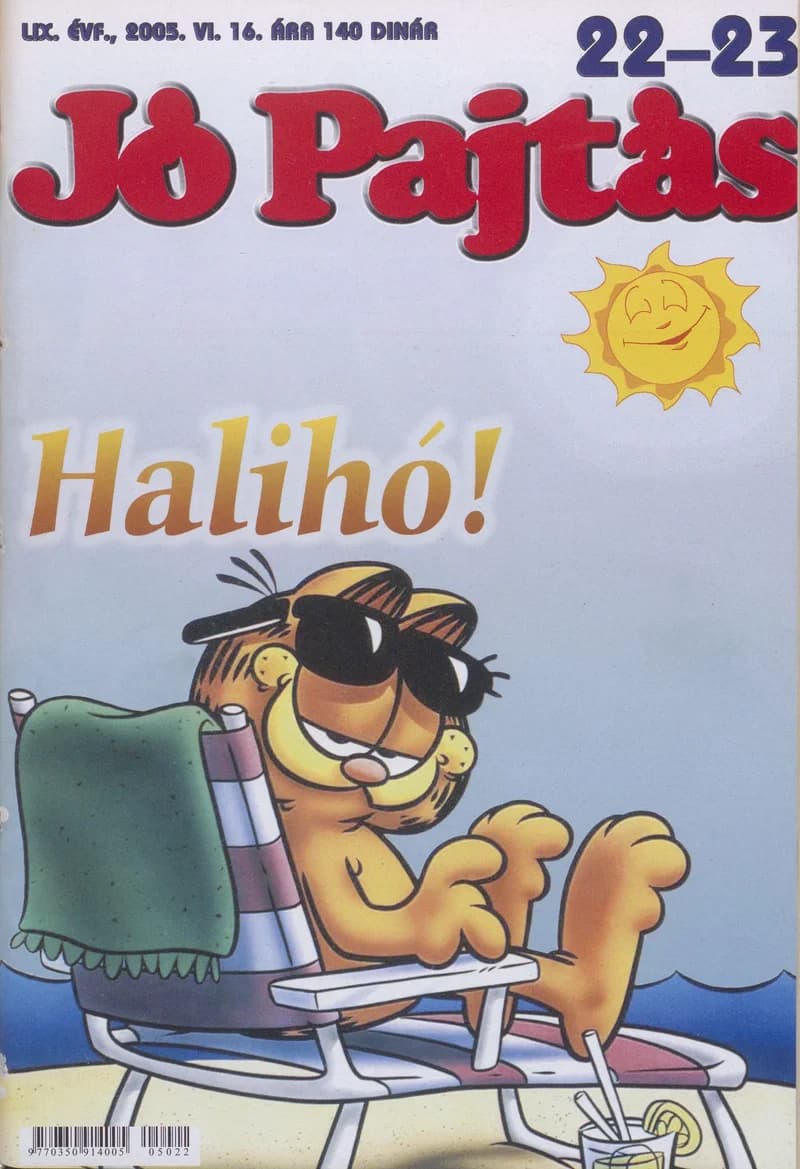 Jó Pajtás, 59. évf. 2005. június 16. 22–23. sz.