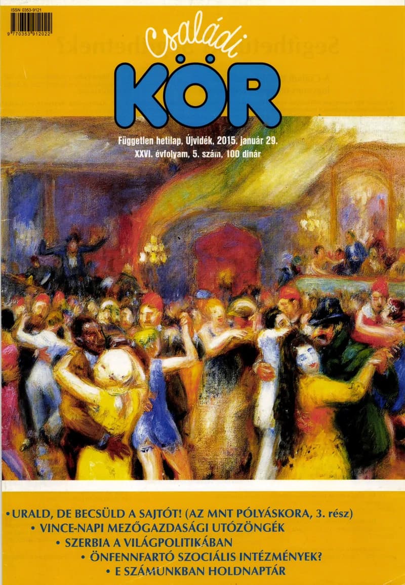 Családi Kör, 26. évf. 2015. január 29. 5. sz.