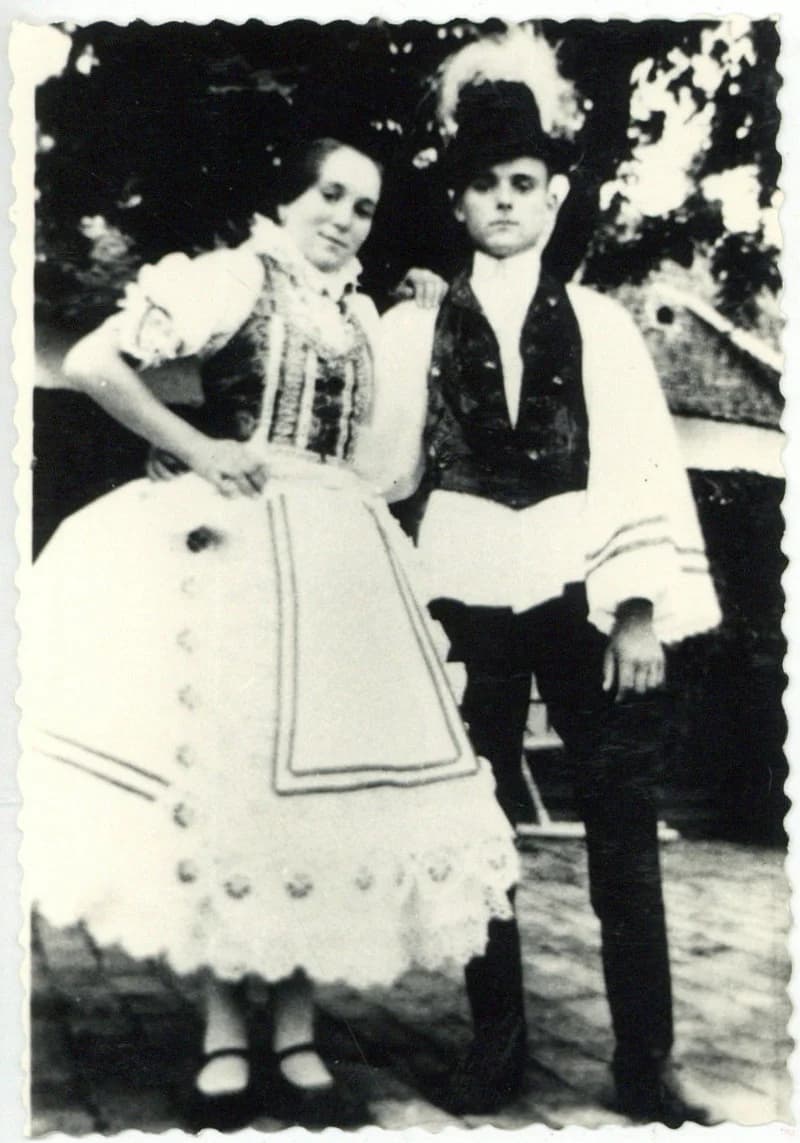 Csősztáncosok a szüretbálon