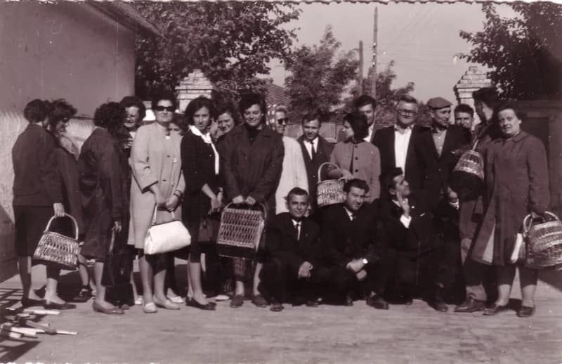 Pedagógusok a kosárfonóban