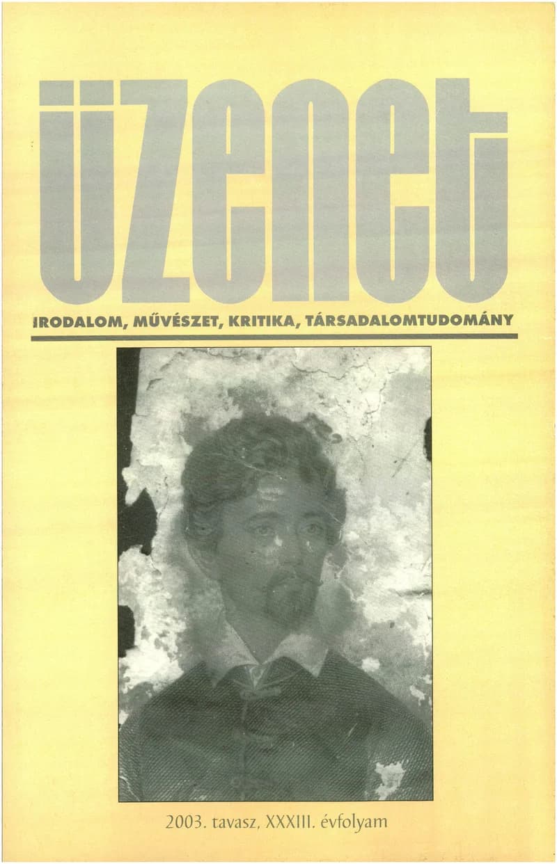 Üzenet, 33. évf. 2003. 1. sz. 1–177. oldal