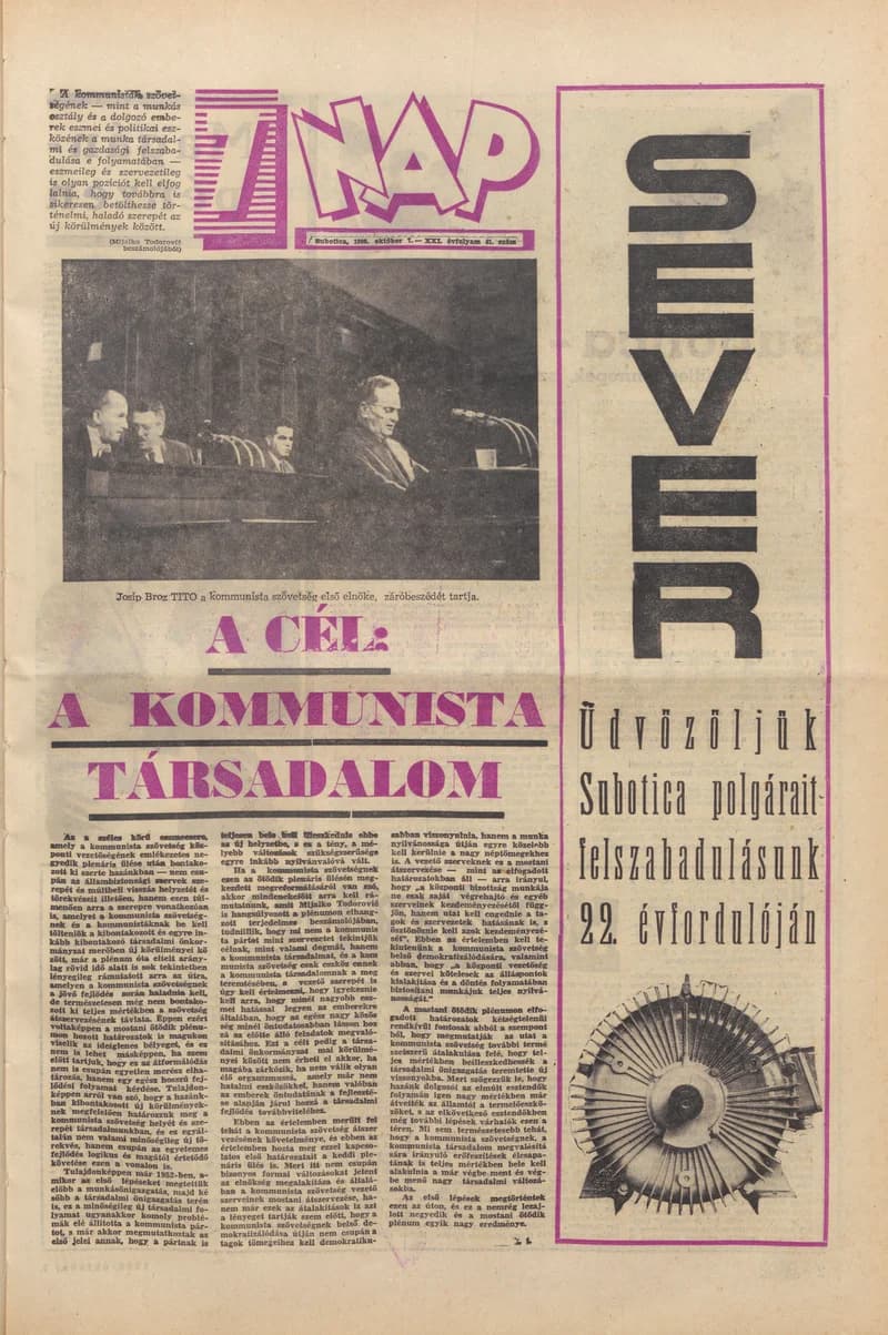 7 Nap, 21. évf. 1966. október 7. 41. sz. 1–20. oldal