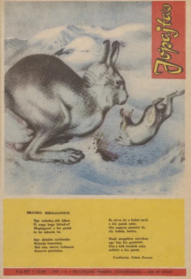 Jó Pajtás, 16. évf. 1962. január 4. 1. sz.