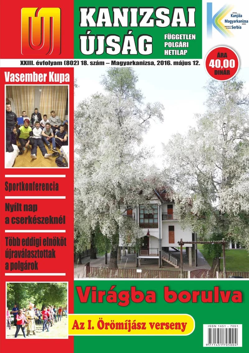 Új Kanizsai Újság, 23. évf. 2016. május 12. 18. sz.